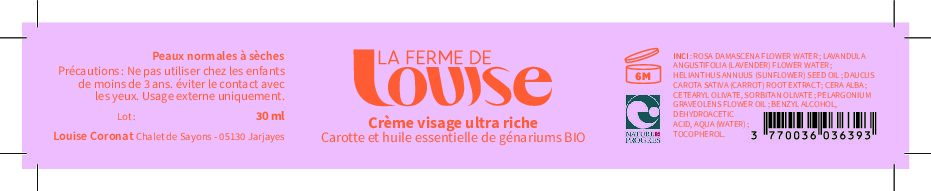 Crème visage ultra riche